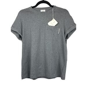 Women’s Brunello Cucinelli Dark Grey T-Shirt Sz M